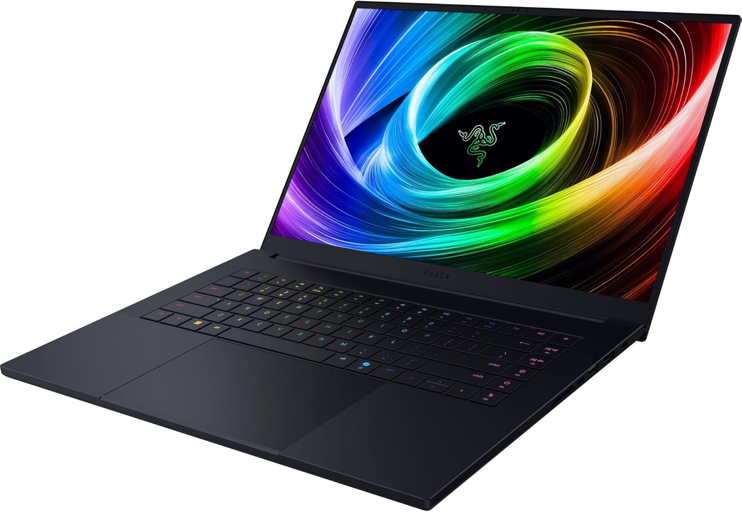 Razer Blade 16 (2025) AI Gaming Laptop | RTX 5090 · 16″ QHD+ 240Hz OLED Display · Ryzen AI 9 365 · 32GB / 64GB RAM · 1TB / 2TB SSD | QWERTZ DE Layout – Black